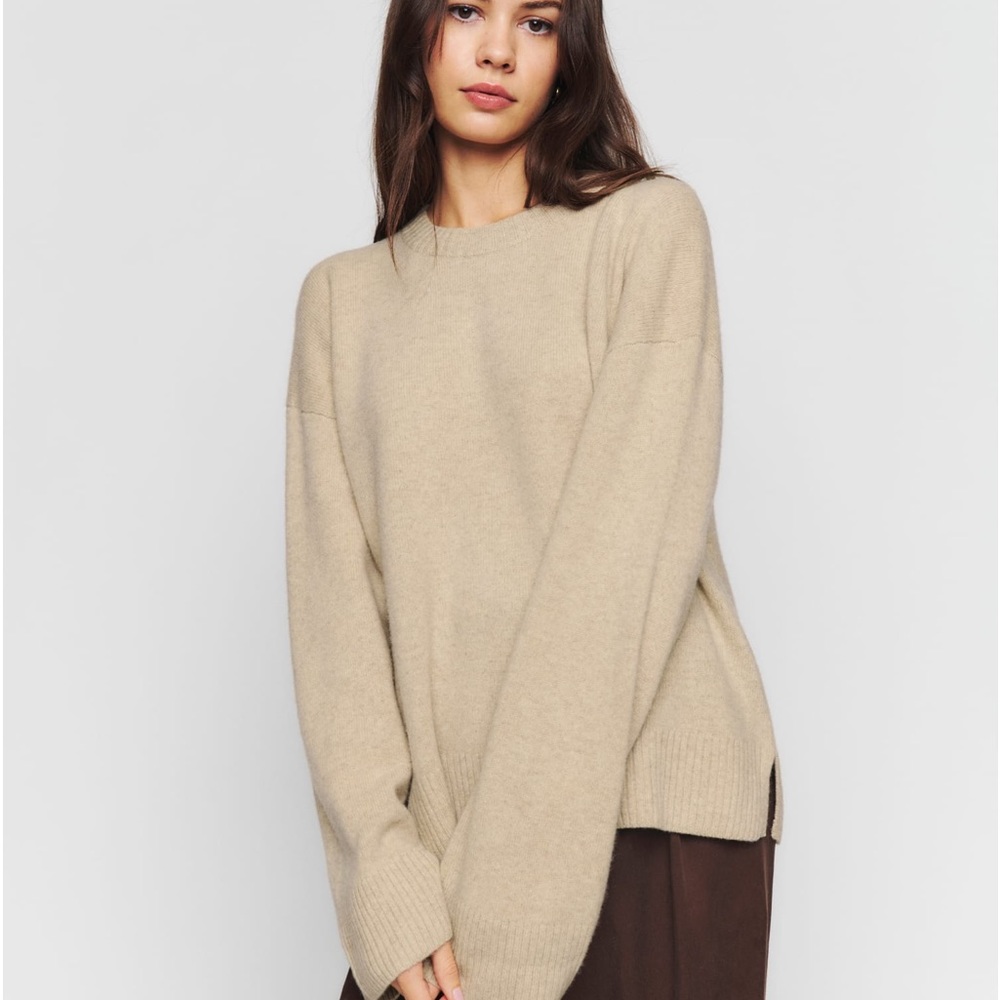 Reformation Enda Regenerative Wool Sweater